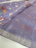 Crushed Tissue Saree/ CW323