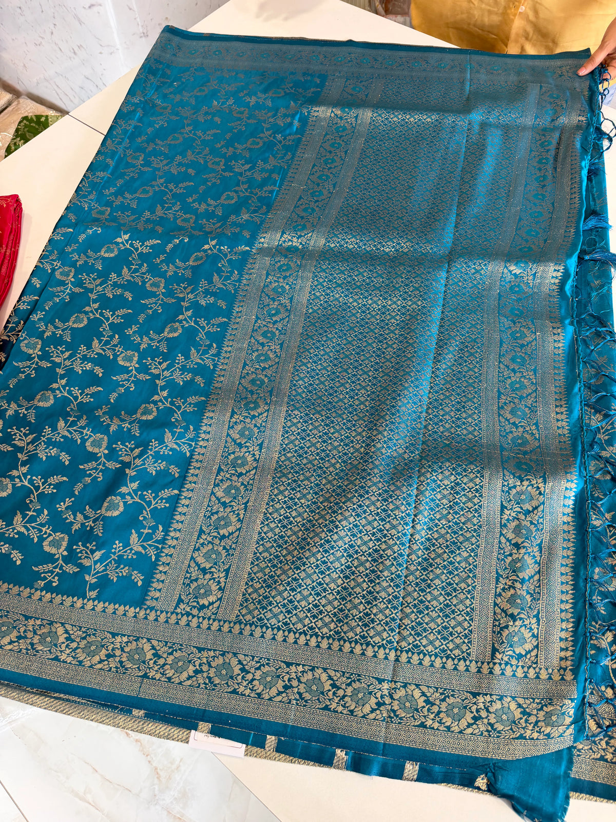 Semi silk banaras Saree/ VS66