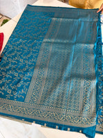 Semi silk banaras Saree/ VS66