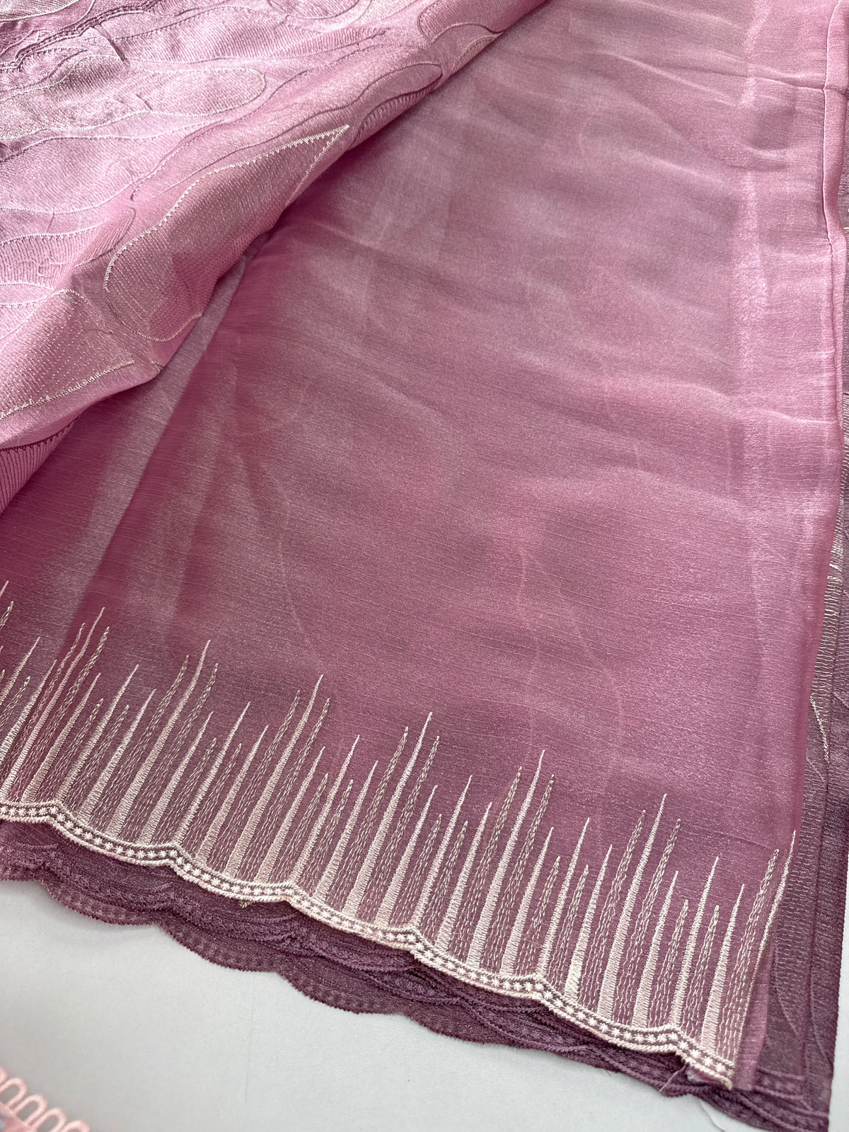 organza saree/ CW473