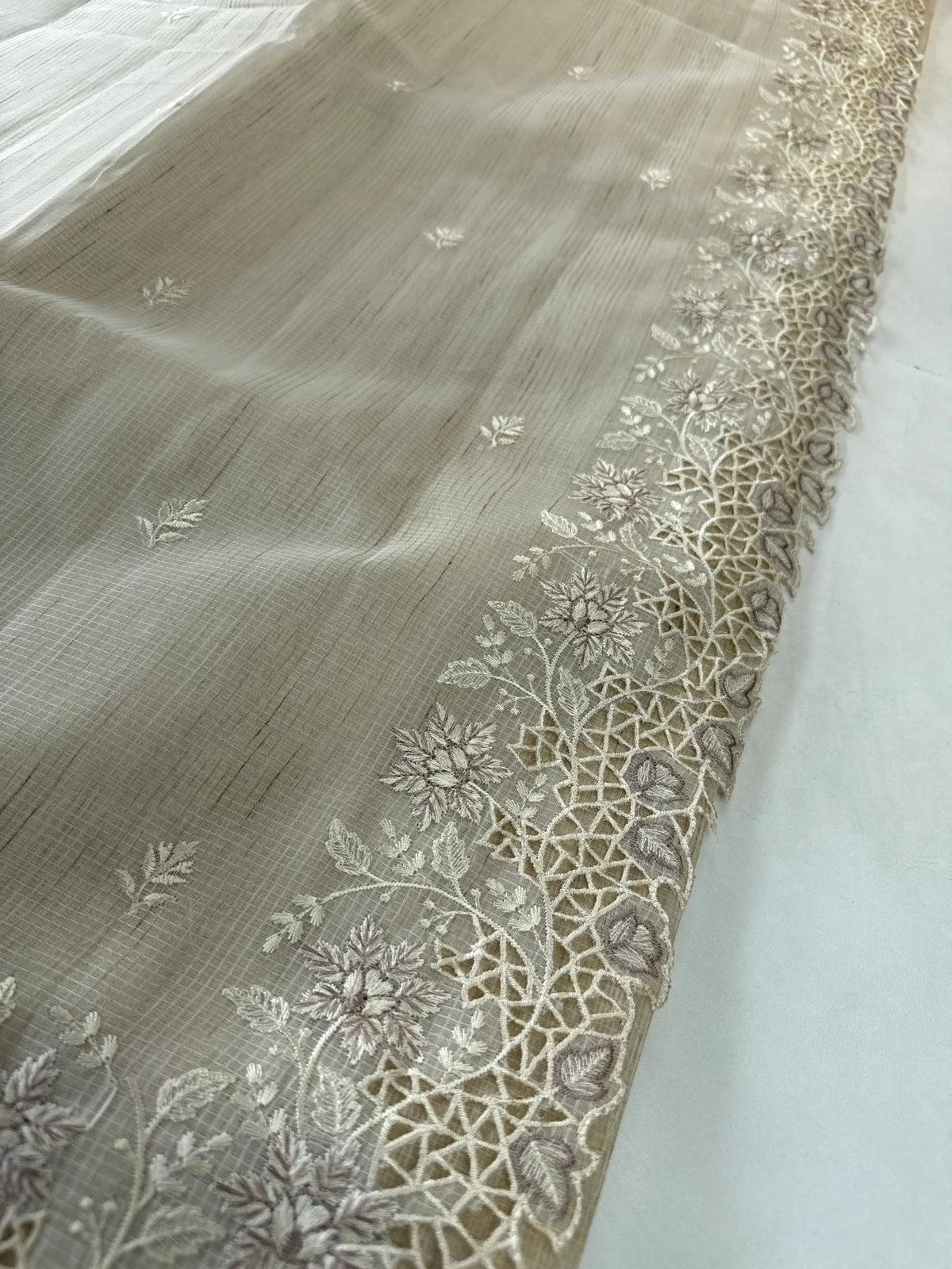 Net kotta Saree(leaf)/ 133EFS