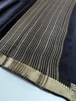 Chinon satin saree/VCD55