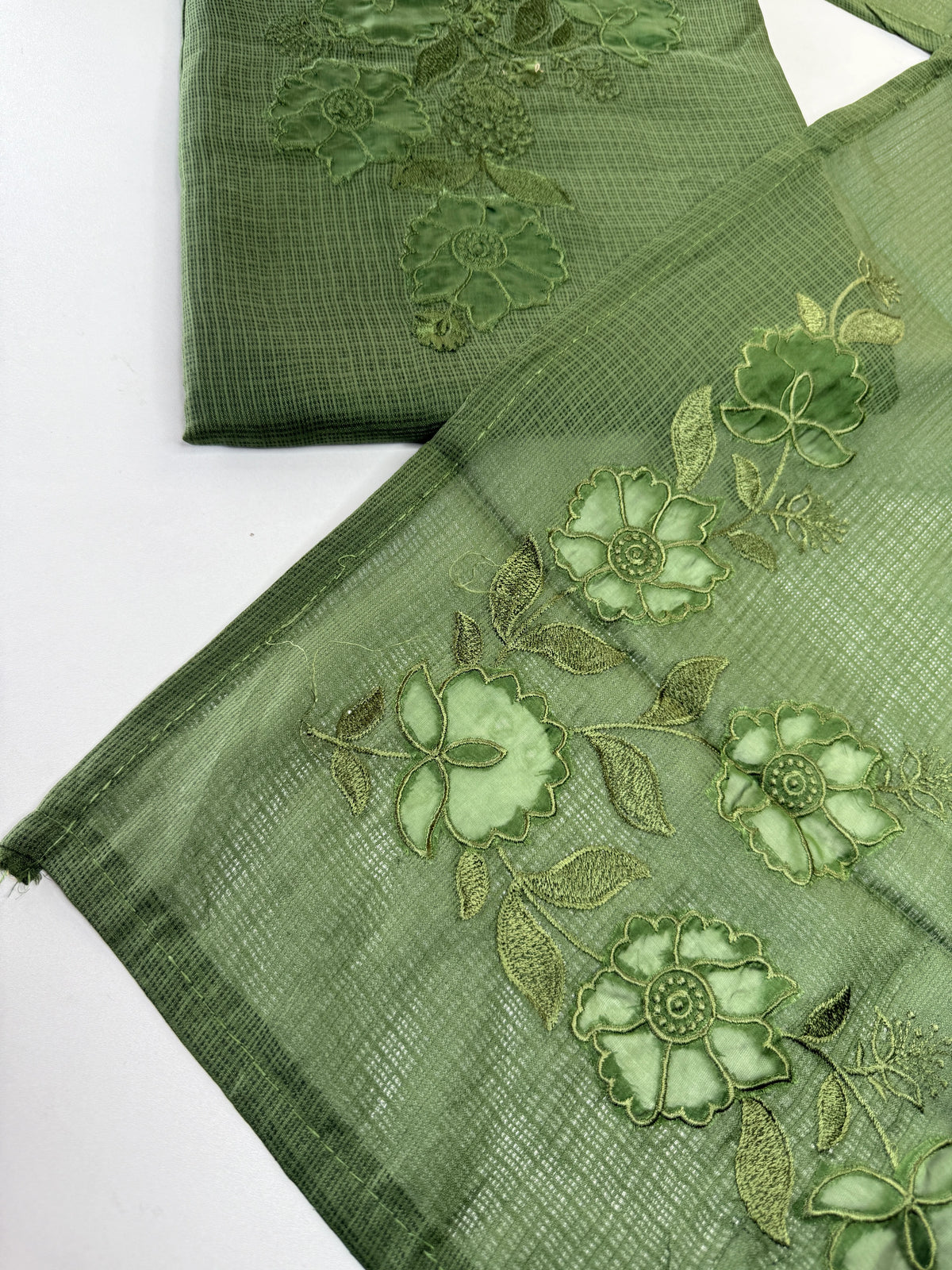 Silky kotta unstitched salwar set / NC199