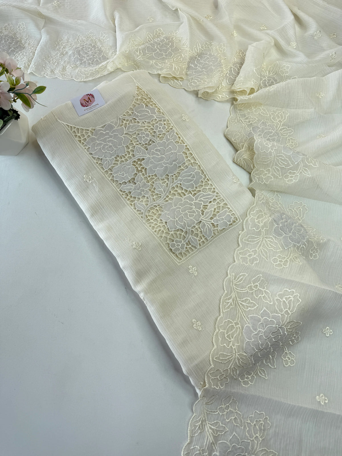 Unstitched salwar set chiffon / NC168
