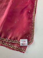 Tissue Georgette Saree/ 9116