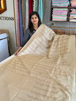 Semi silk finished saree/8065