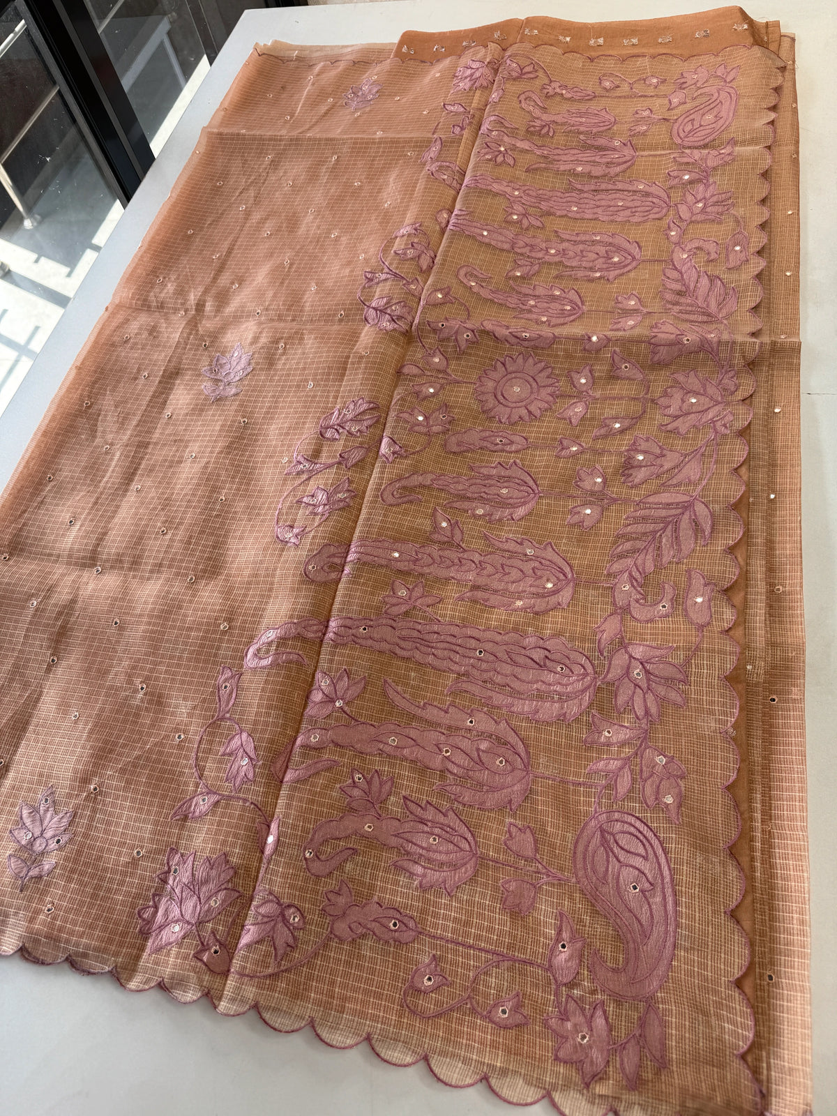 Tissue blended kotta saree A/ 3689
