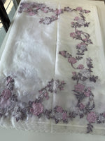 Soft organza saree/FK38