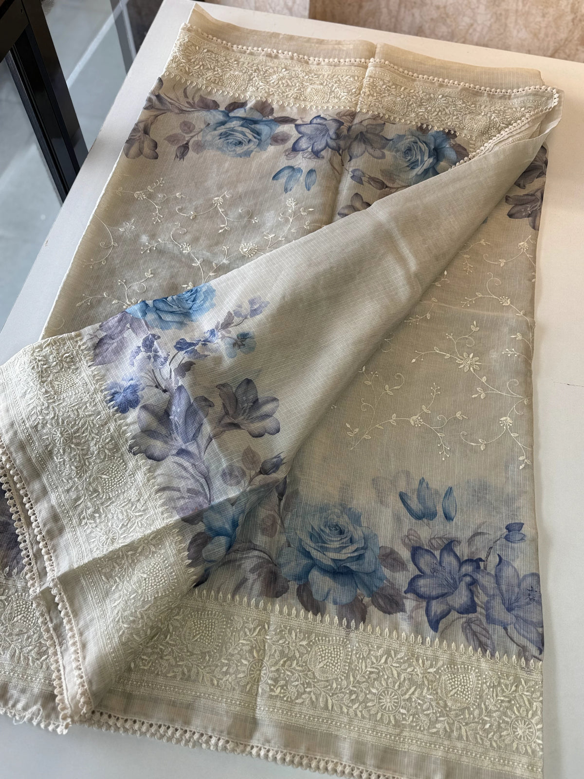 Silky kotta saree/S143GW