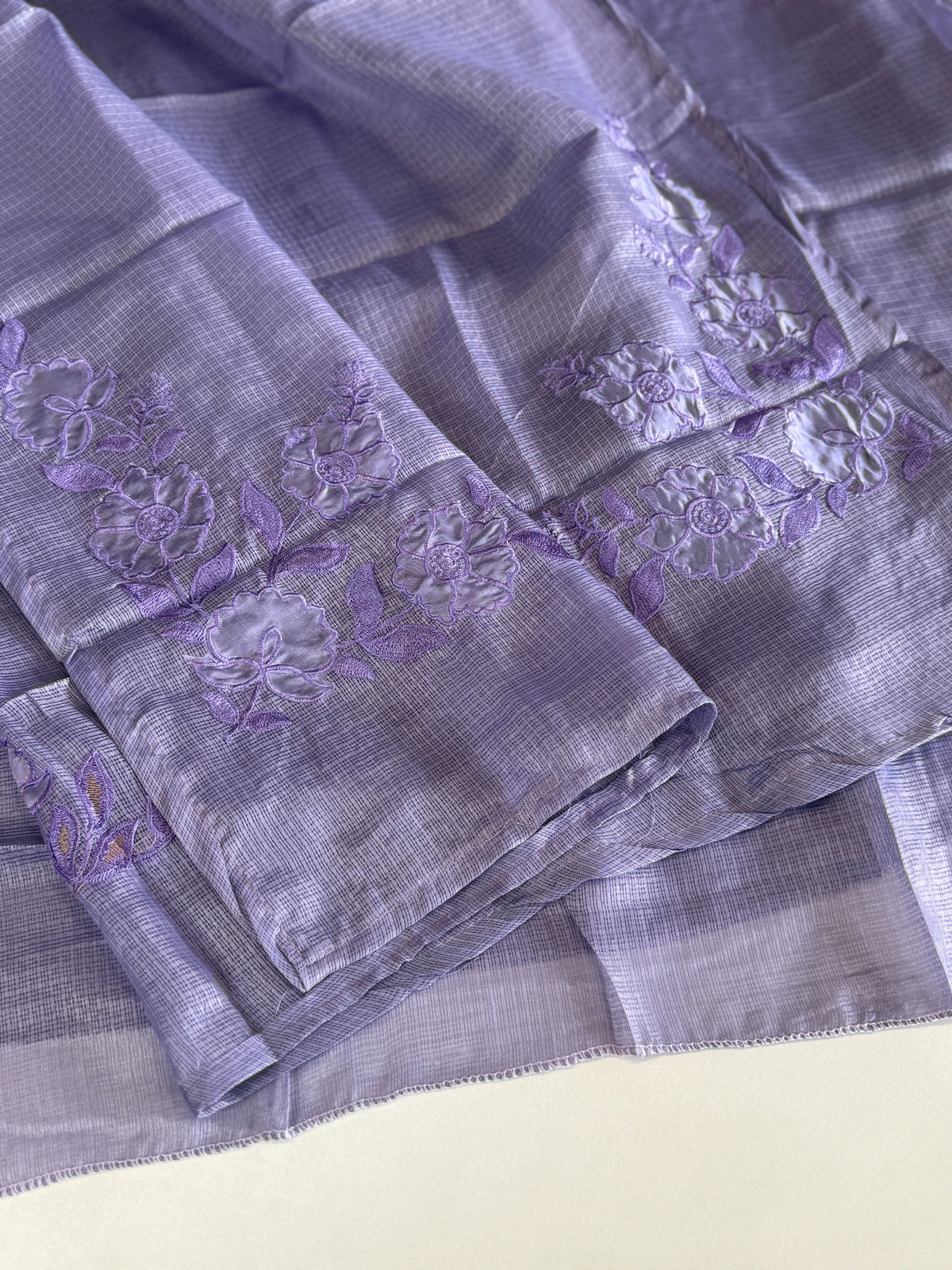 Silky kotta unstitched salwar set / NC199