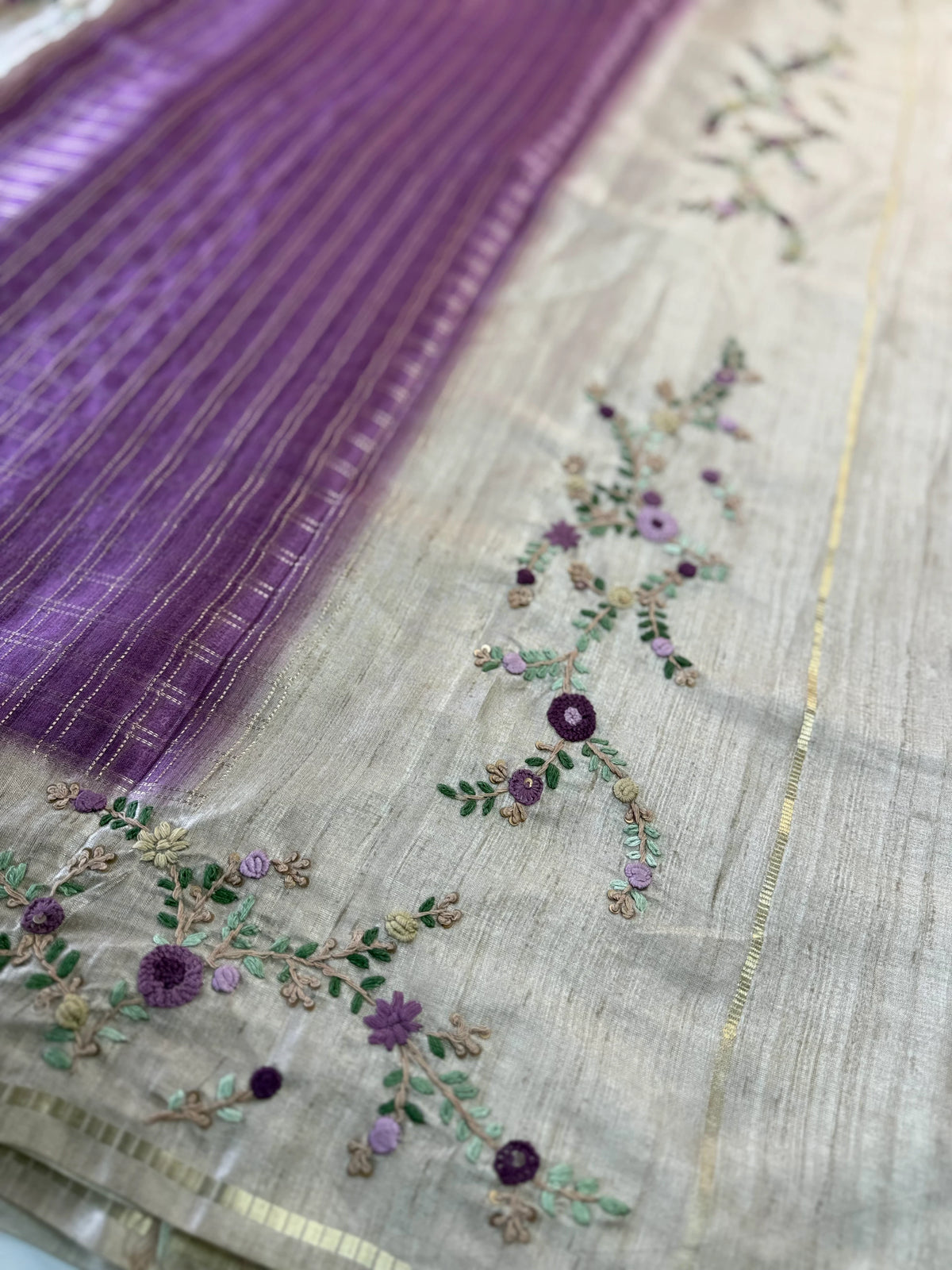 Semi soft Tussar Saree/178064
