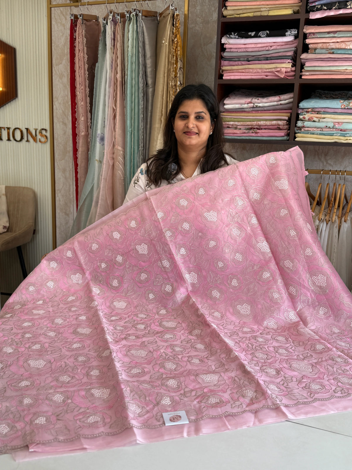 Organza Saree/ SS843