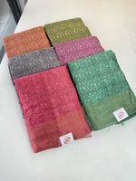 Muslin Chanderi unstitched salwar set / Nc151