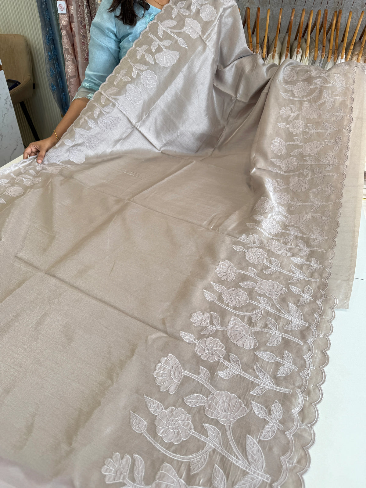 Semi silk saree B/ 5144