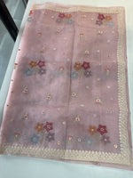 Crushed Tissue Saree/ CW323