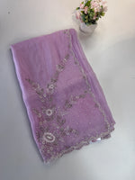 Korean Organza Saree/HW402