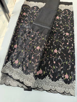 Crushed Crape Saree/ SC75