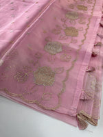 organza saree/ SS100