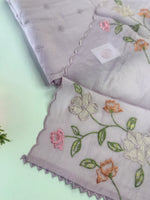 Soft Chanderi unstitched salwar set /NC305