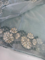 soft oragnza saree/ 287D