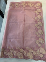 soft oragnza saree/ 287D
