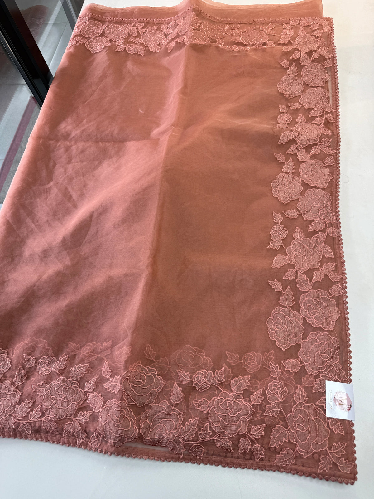 Soft organza saree/ Mu003