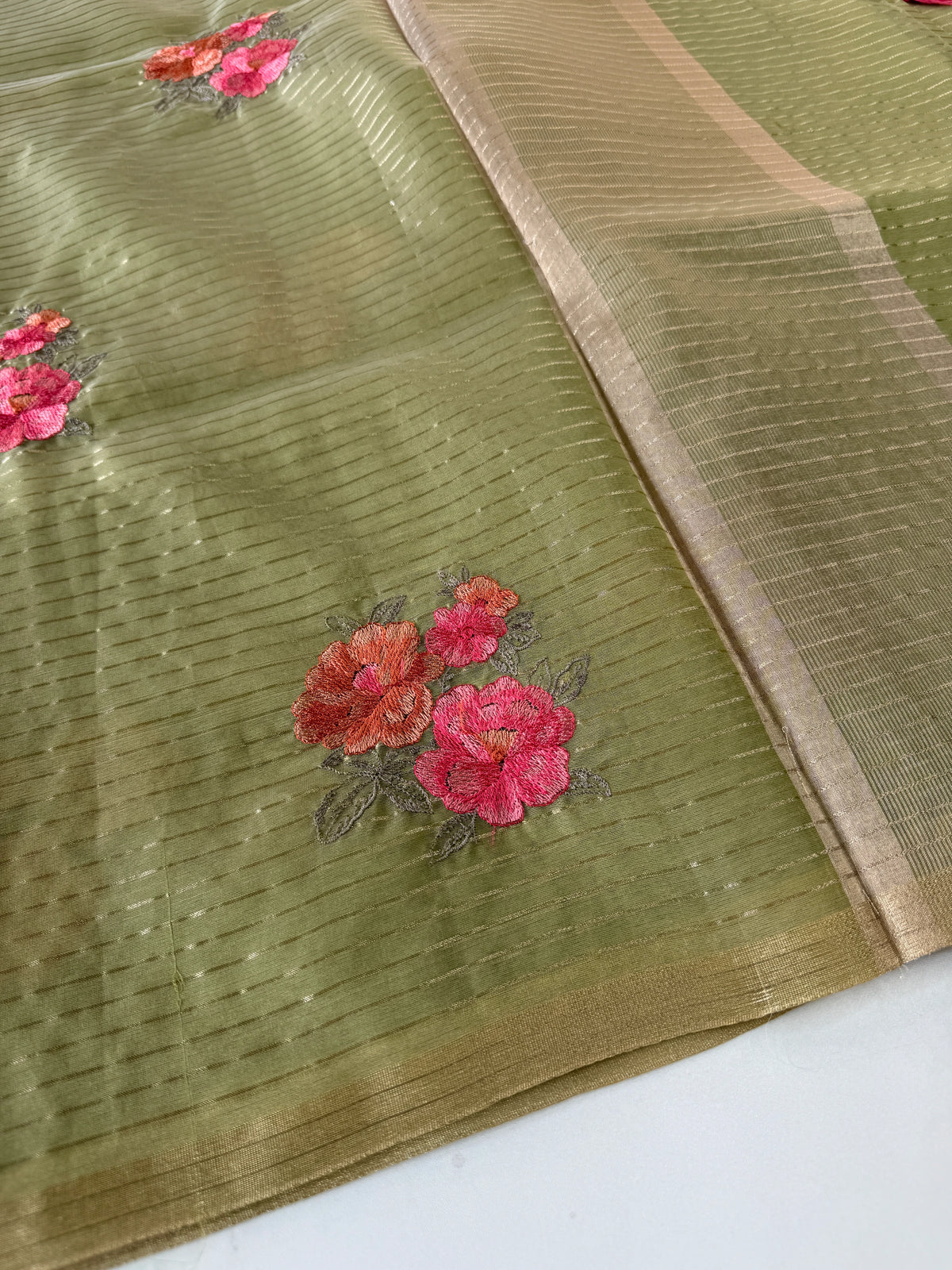 Kora Banarasi Blended Saree/ 293H