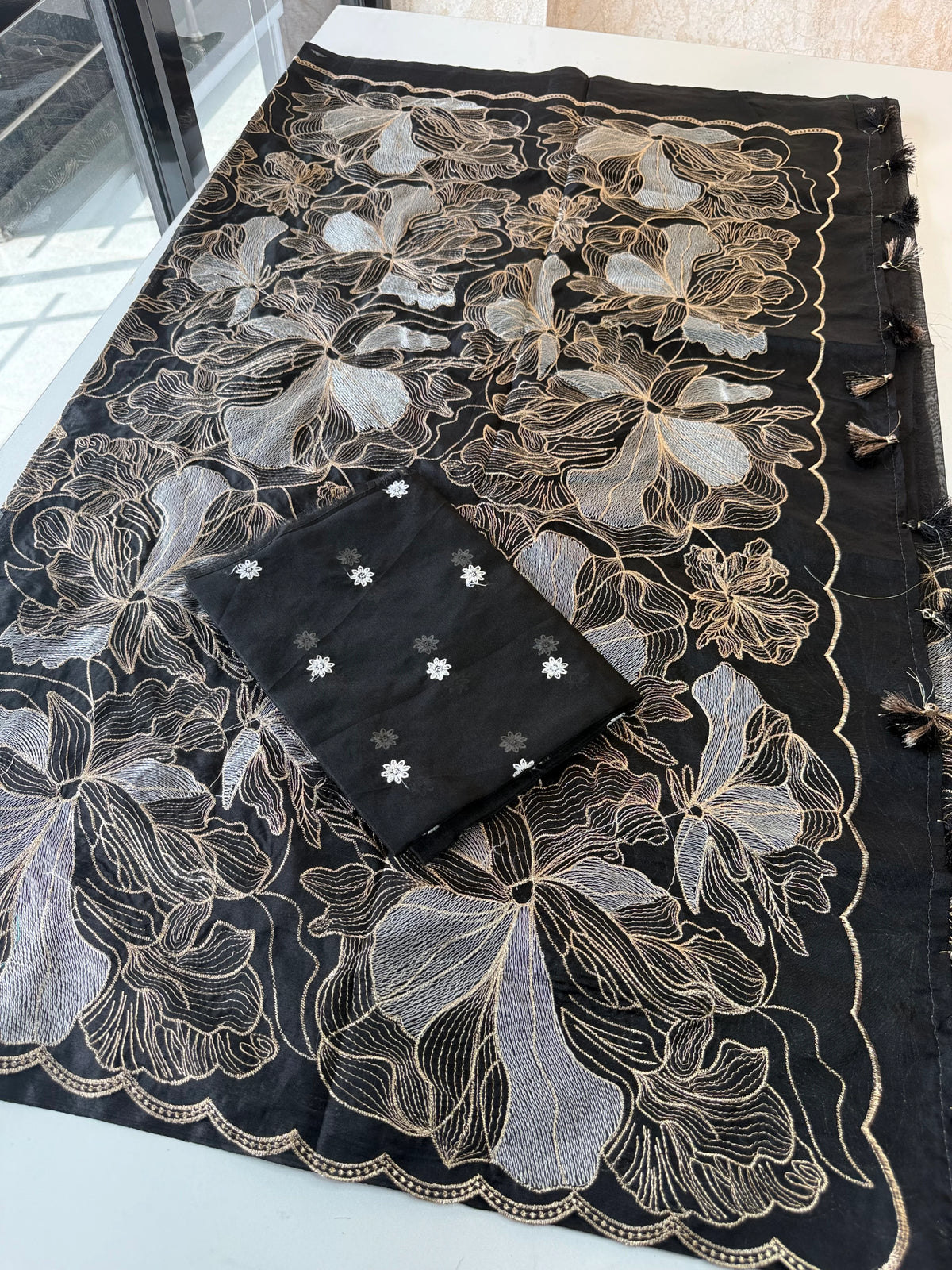 ST003/ Organza Saree