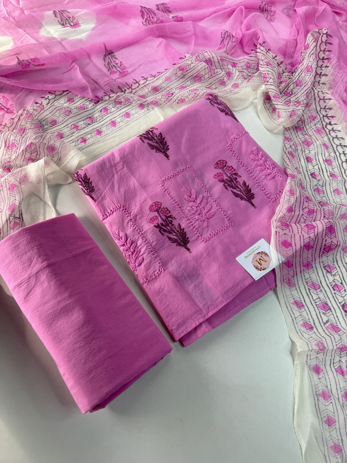 Unstitched cotton 3 piece set / NC133