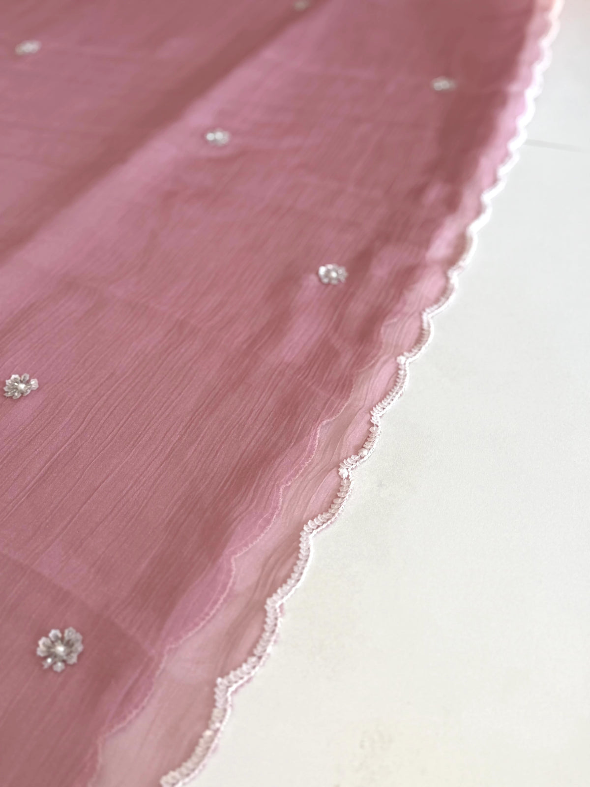 Chiffon Saree with Handowrk /Bj3140