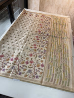 Soft semi Tussar saree /MD377