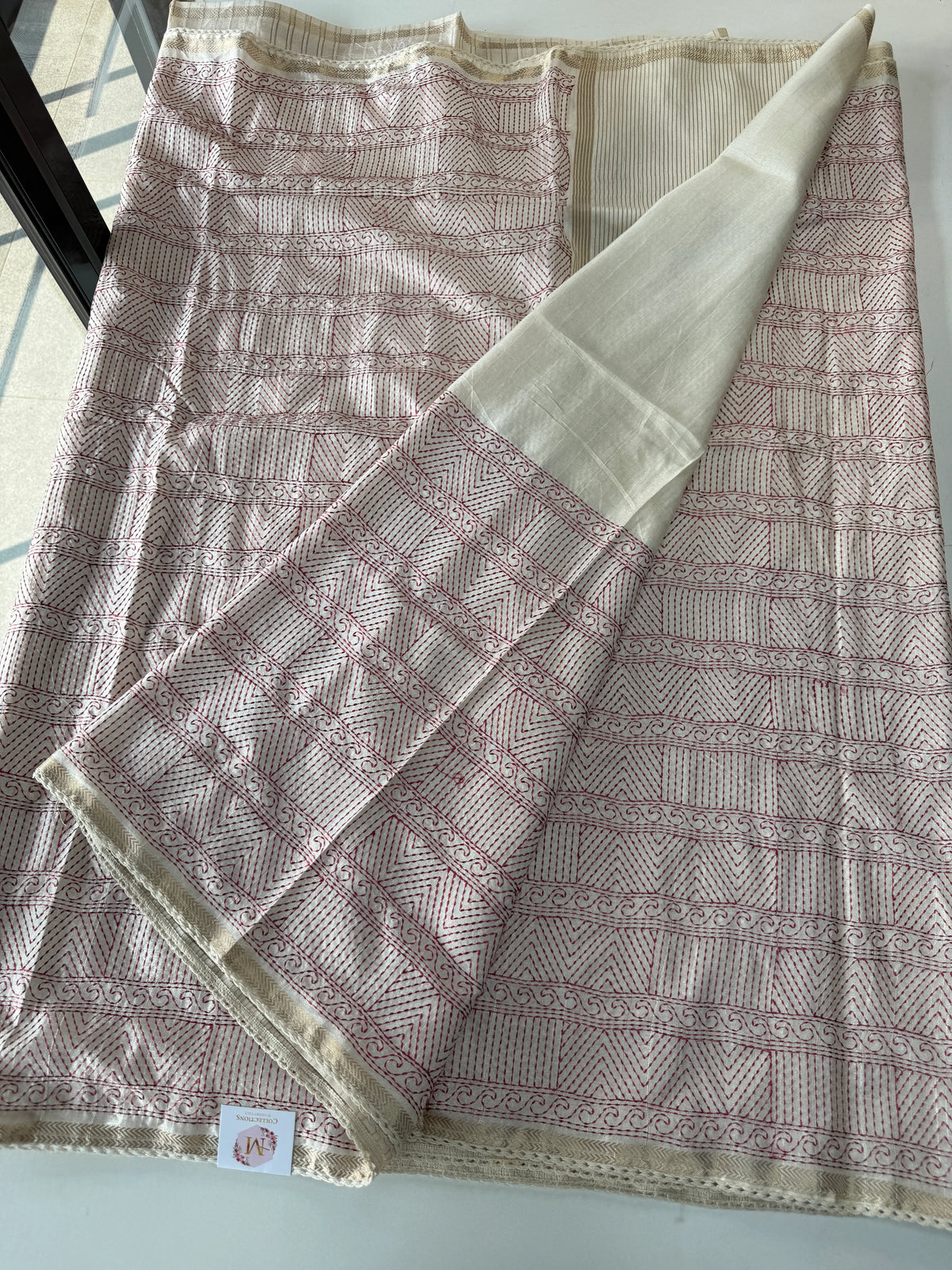 Soft semi Tussar saree/7684