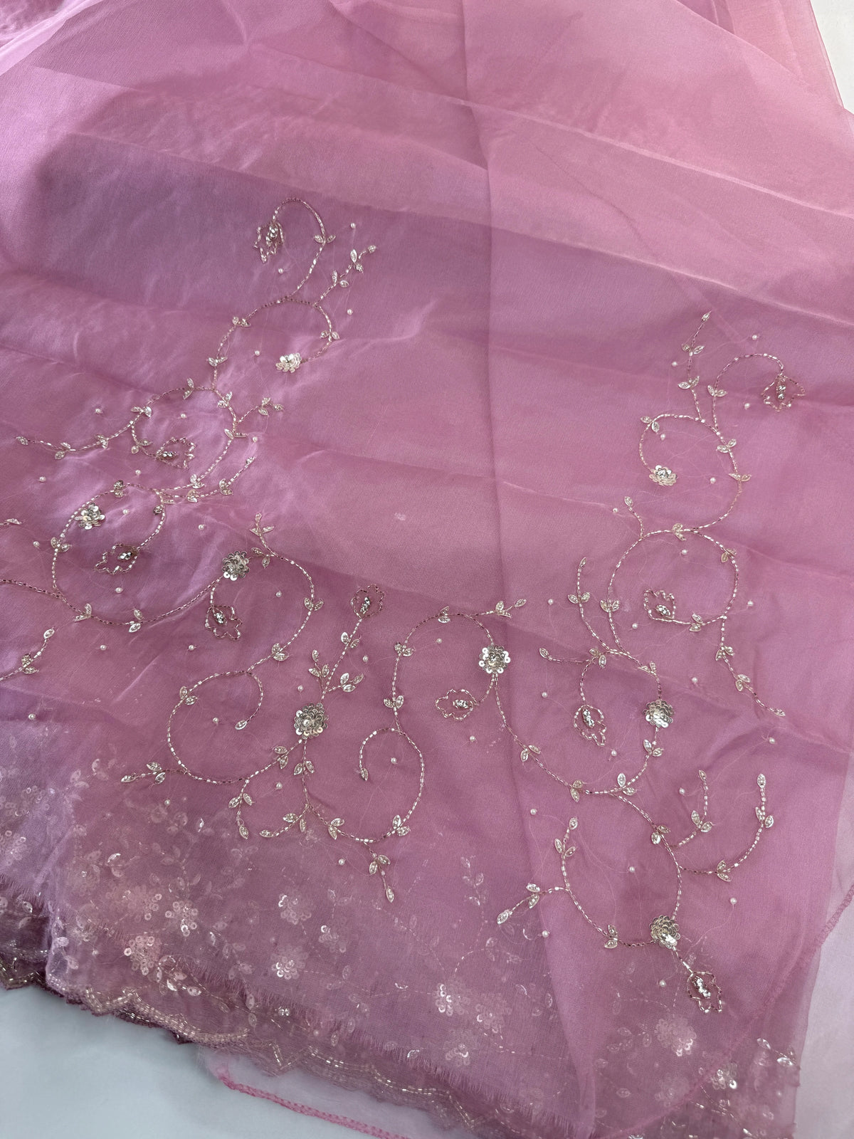 Soft organza party wear Saree/ HW115