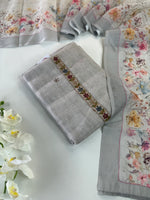 Linen cotton unstitched salwar set / NC256(A)