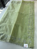 Net kotta Saree(leaf)/ 133EFS