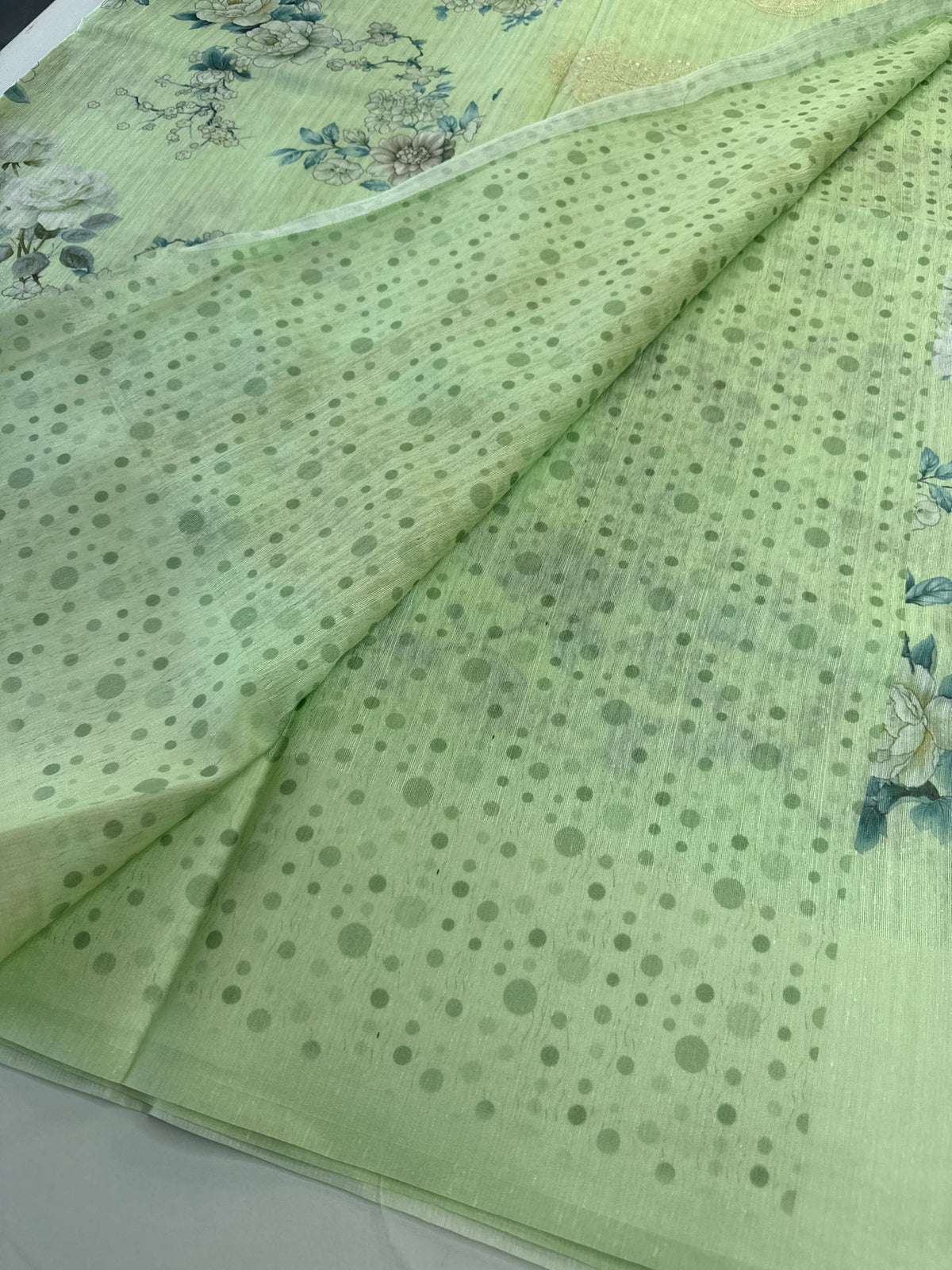 Semi Jute Saree/ 5191