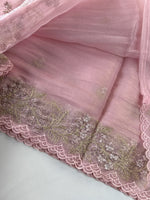 Organza blended saree/ BL924