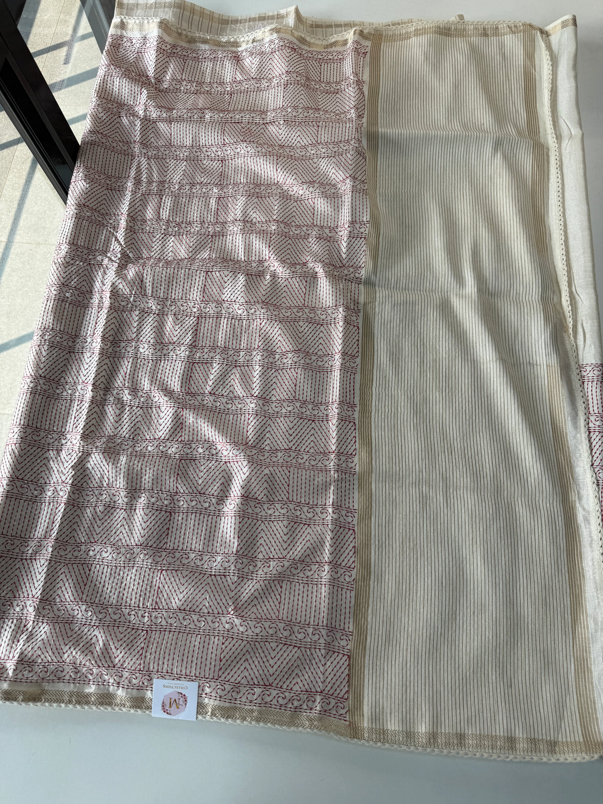 Soft semi Tussar saree/7684