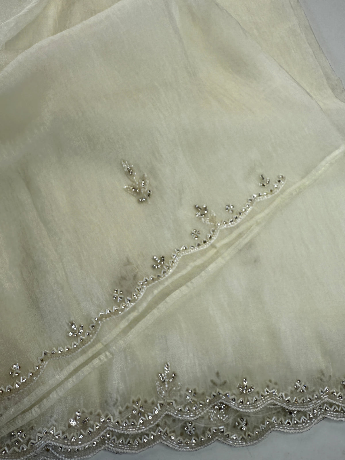 Korean Organza Saree/HW402