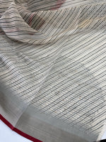 Tissue linen Saree/ 1567