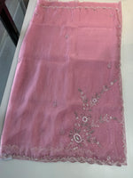 Korean Organza Saree/HW402