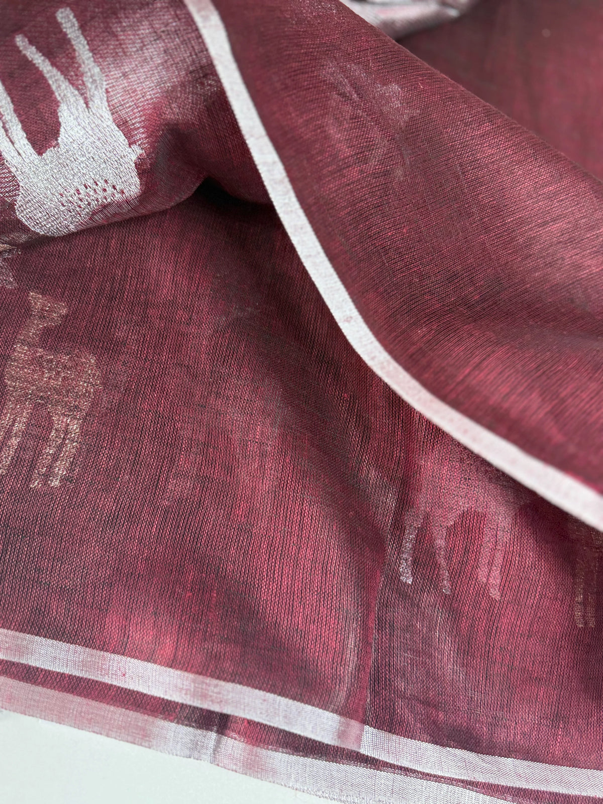 linen Saree/1116