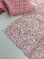 Organza unstitched salwar set / NC160