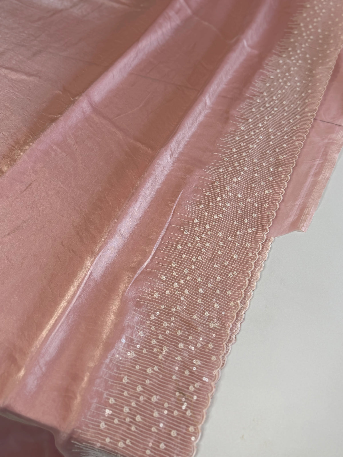Satin organza saree/ 5509