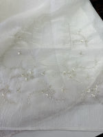 Crushed crape saree/HW324