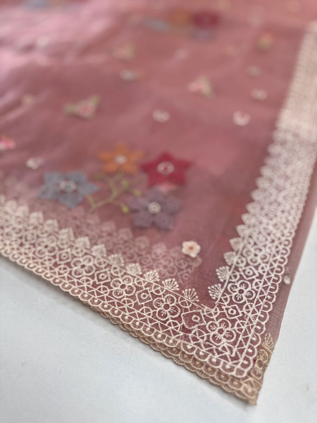 Crushed Tissue Saree/ CW323
