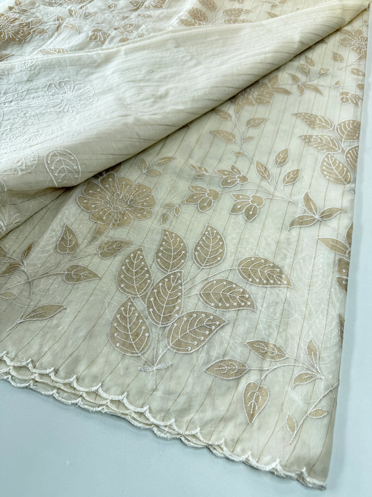 Chanderi cotton saree/ 114EFS