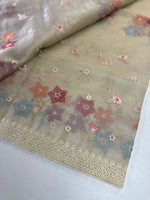 Crushed Tissue Saree/ CW323