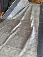 Semi Tussar saree/ D363