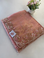 Tissue Organza Saree/ SA015